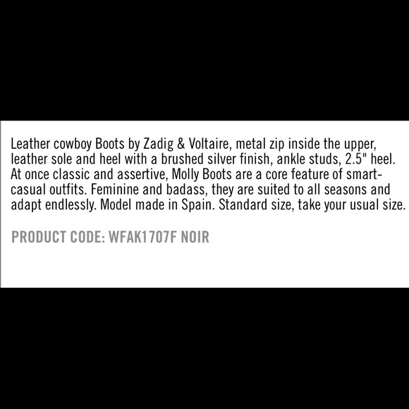 Zadig and Voltaire Molly Heel Boots - Picture 5 of 6